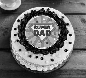 Super Dad Chocolate Cream Cake (500Gm)