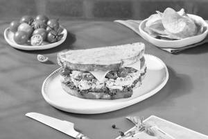 Chicken Pesto Sourdough sandwich