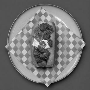 Chicken Shawarma Hot Dog