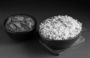 Veg Fried Rice With Paneer Manchurian
