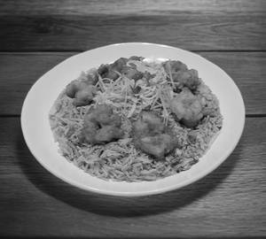 Butter Garlic Fried Rice Prawns 