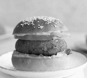 Aalu tikki burger