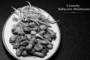 Crunchy Babycorn Mushroom