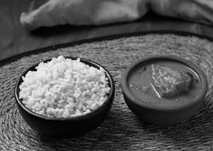 Kerala Red Rice With Allepey Fish Curry