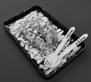 Chicken loaded fries