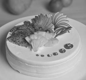 Fresh Seasonal Fruit Cake