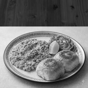 Amritsari Style Malai Paneer Bhurji Paav