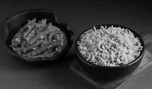 Schewzan Veg Fried Rice With Honey Chilli Potato