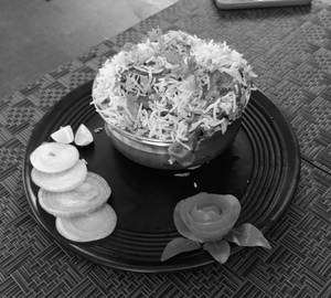 Chicken dum biryani