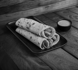 Veg Kaleji Tikka Kathi Roll