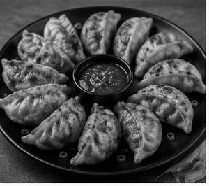 Veg Momo Fry Full(10)