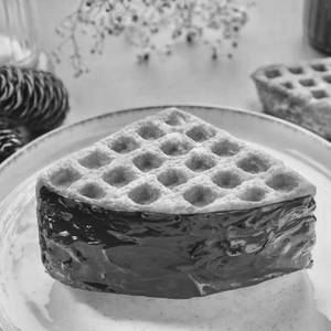 Dark Chocolate Waffle