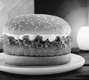 Veg cheesy burger