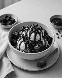 Crispy Brownie Sundae