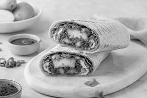 Aloo Tikki Masala Wrap