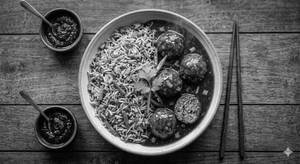 Fried Rice With Manchurian