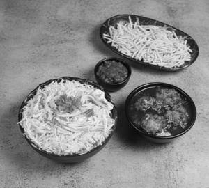 Chicken manchurian rice