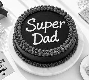 Father's Day Special Chocolate Silk Cake [500 Grams]