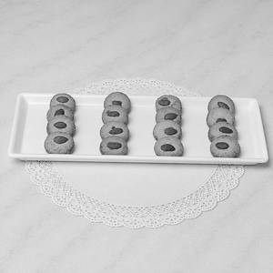 Almond Circle Cookies  [Badam Gol]