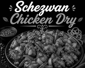 Schezwan Chicken Dry