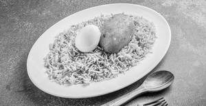 Egg biryani [1 egg]