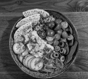 Mediterranean Hummus Bowl