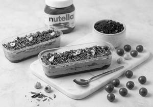 Nutella Crumble Dessert