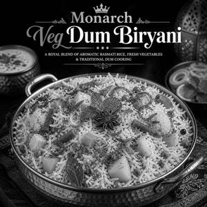 Monarch Veg Dum Biryani