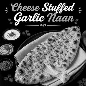 Cheese Garlic Naan