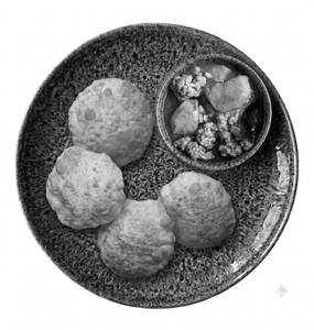 Koraisutir Kochuri 4 Pcs & Aloo Phoolkofi In 250 ml