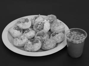 Panipuri Plate