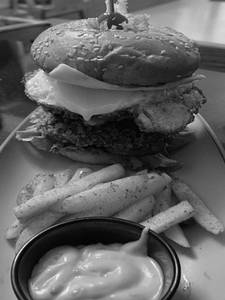 Crispy Pork Burger Xl