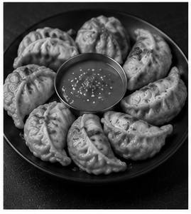 Chicken Momo Fry Full(10)