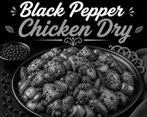 Black Pepper Chicken Dry