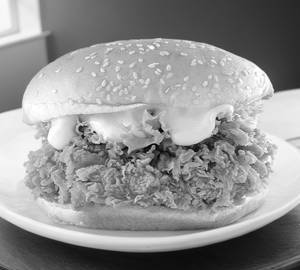 Peri Peri Fried Chicken Burger
