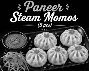 Paneer Steam Momos (5 Pcs)
