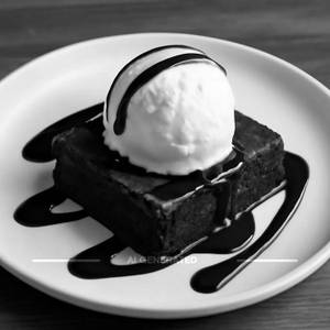 Brownie With Icecream