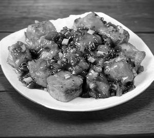 Green chilli paneer manchurian