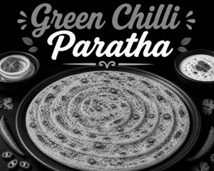 Green Chilli Paratha