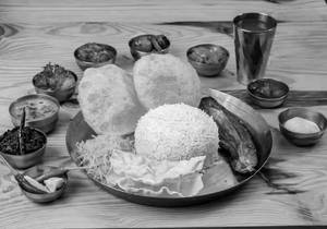 Pujo Special Posto Bora Thali