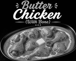 Chicken Butter Masala (with Bone) (6 Pcs)