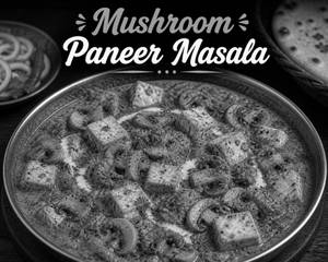 Mushroom Paneer Masala