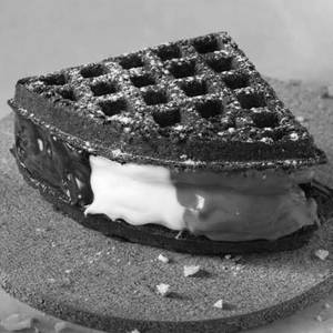 Triple Chocolate Waffle