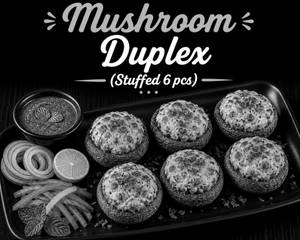 Mushroom Duplex (stuffed 6 Pcs)