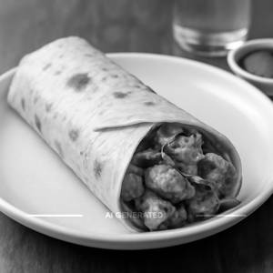 Peri peri chicken wrap 
