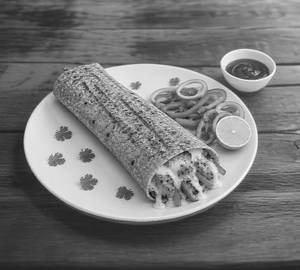 Grilled fish cheese roll