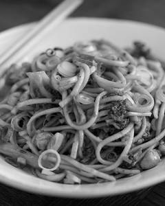 Chicken Pan Fried Noodles
