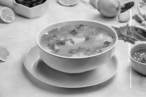 Lemon Coriander Soup [Non Veg]
