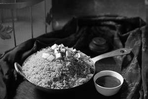 Avakai Paneer Fried Rice