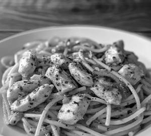 Chicken Spaghetti Aglio E Olio